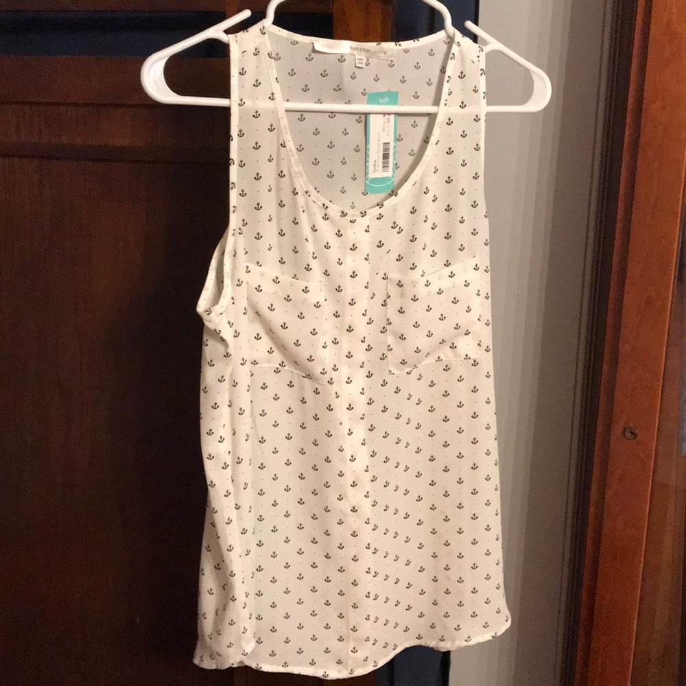 Fun2Fun Rinald Front Pocket Blouse